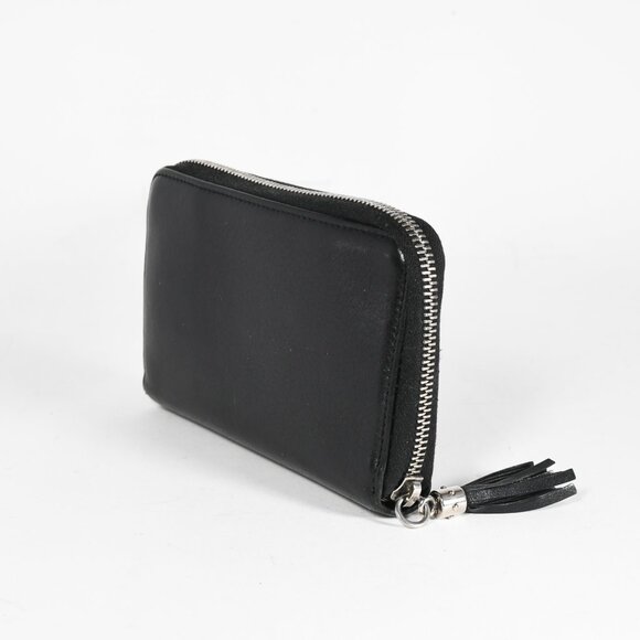 Gucci Soho Black Leather Studded Zip Wallet with Logo Detail - Picture 5 of 14